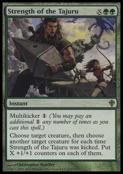 MTG Magic the Gathering Strength of the Tajuru (113/151) Worldwake LP - Image 1