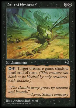 MTG Magic the Gathering Dauthi Embrace (120/350) Tempest LP - Image 1