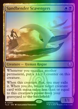 MTG Sandbender Scavengers (239/447) Avatar The Last Airbender NM FOIL - Image 1