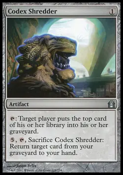 Magic the Gathering MTG Codex Shredder (228) Return to Ravnica LP - Image 1