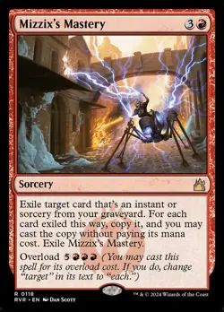 MTG Magic the Gathering Mizzix's Mastery (118/497) Ravnica Remastered LP - Image 1