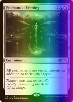 MTG Enchanted Evening (122/3004) Secret Lair Drop Series LP FOIL - Image 1