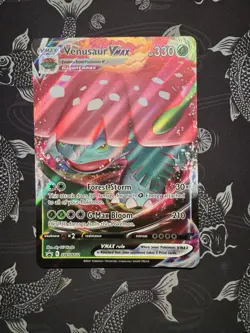 Venusaur VMAX SWSH102 SWSH: Sword & Shield Promo Cards Holo JUMBO - Image 1