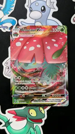 Venusaur VMAX SWSH102 SWSH: Sword & Shield Promo Cards Holo - Image 1