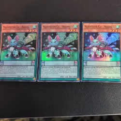 3 x Yugioh Card - Majespecter Cat Nekomata - MP16-EN125 - Image 1