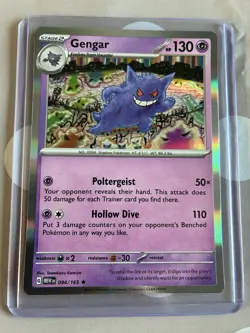 Pokemon Card Gengar Scarlet & Violet 151 Holo Rare 094/165 Near Mint - Image 1