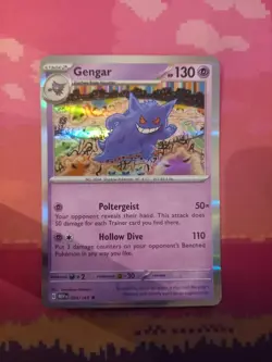 Pokemon Card Gengar Scarlet & Violet 151 Holo Rare 094/165 Near Mint - Image 1