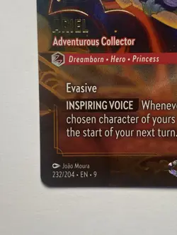 Ariel 232 -Adventurous Collector - Fabled - Enchanted - Disney Lorcana - NM - Image 3