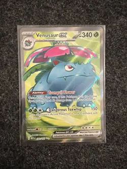Pokemon - Venusaur ex - 182/165 - Scarlet & Violet: 151 - Full Art Card - Image 2