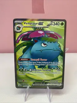 Pokemon TCG Venusaur ex Scarlet & Violet-151 182/165 Holo Ultra Rare - Image 1