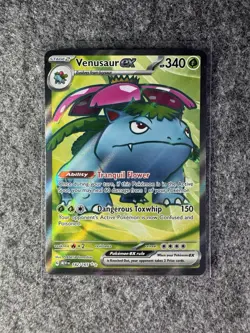 Pokemon TCG Venusaur EX 182/165 Secret Rare Card Scarlet & Violet 151 English - Image 2
