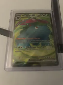 Pokemon TCG Venusaur EX Holo Ultra Rare Card 182/165 Scarlet & Violet 151 Series - Image 1