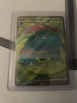 Pokemon TCG Venusaur EX Holo Ultra Rare Card 182/165 Scarlet & Violet 151 Series - Image 2