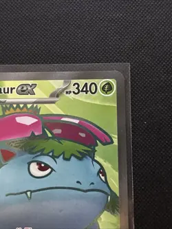 Pokemon TCG Venusaur EX Full Art Rare Card 182/165 Scarlet & Violet 151 - Image 3