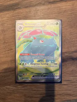 Pokemon TCG Venusaur EX Holo Ultra Rare Card 182/165 Scarlet & Violet 151 Series - Image 1