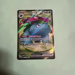 Pokemon TCG Venusaur EX Holo Ultra Rare Card 182/165 Scarlet & Violet 151 Series - Image 4
