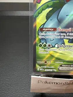 Pokemon TCG Venusaur EX 182/165 Secret Rare Card Scarlet & Violet 151 ENGLISH - Image 5