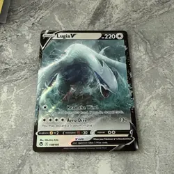 Pokemon Lugia v TCG Card 138/195 Silver Tempest Pokemon TCG pack fresh - Image 1