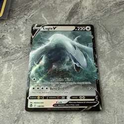 Pokemon Lugia v TCG Card 138/195 Silver Tempest Pokemon TCG pack fresh - Image 2
