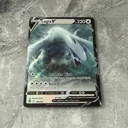 Pokemon Lugia v TCG Card 138/195 Silver Tempest Pokemon TCG pack fresh - Image 3