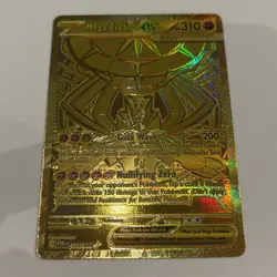Mega Zygarde EX 124/088 Gold Hyper Rare - Perfect Order - Pokemon TCG - NM/M - Image 1