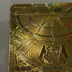 Mega Zygarde EX 124/088 Gold Hyper Rare - Perfect Order - Pokemon TCG - NM/M - Image 5
