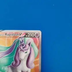 Galarian Rapidash V Full Art 167/198 - SWSH Chilling Reign Pokemon TCG - Image 3