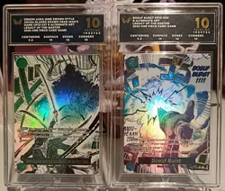 One Piece Card Game - Boeuf Burst + Demon Aura ARK 10 Sequential Set - Image 1