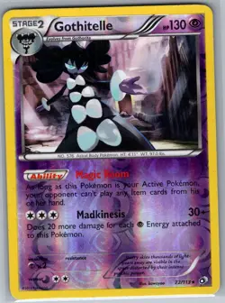 Gothitelle 72/113 Reverse Holo Legendary Treasures - Pokemon Card - NM - Image 1