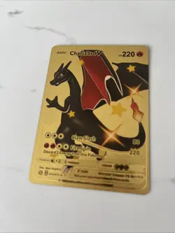 Charizard V HP 220 Gold Foil Pokemon Card 079/073 - Image 2