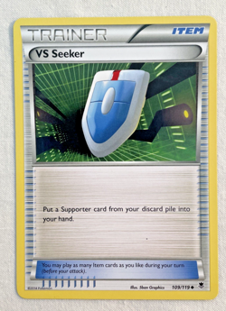 1x VS Seeker 109/119 XY Phantom Forces Pokemon Card LP - Image 1