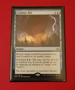 Magic: The Gathering Cyclonic Rift Modern Masters 2017 Rare Instant Card 35 - Image 1