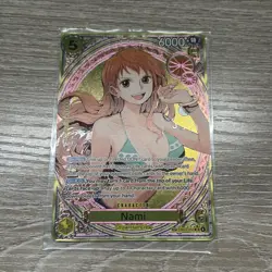 One Piece Card Nami SP Special Art Rare Foil EB03-053 Heroines Edition English - Image 1