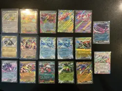 Pokemon TCG Mixed Lot ex & Shiny (17 Cards) - Image 1