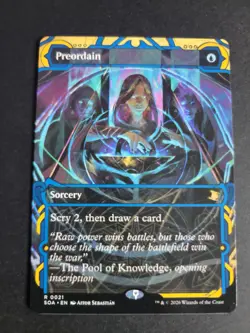 Preordain Rare MTG Secrets of Strixhaven Mythical Archives - Image 1