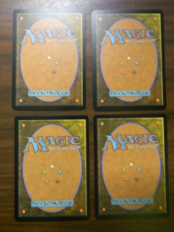 MTG Ice Age Snow-Covered Plains x4 UNPLAYED - NM Cond - Image 2