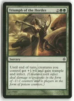 Triumph of the Hordes 123 Uncommon New Phyrexia Magic: The Gathering LP - Image 1