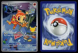 Chimchar - 041 Mega Evolution Promo MEP Holo Promo First Partner Pokemon NM - Image 3