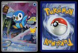 Piplup - 042 Mega Evolution Promo MEP Holo Promo First Partner Pokemon NM - Image 3