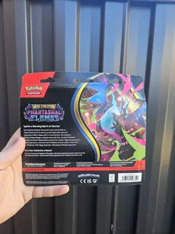 Pokemon TCG Phantasmal Flames 3 Pack Blister - Sneasel FACTORY SEALED Pokemon - Image 2
