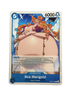 New: One Piece CCG Boa Marigold OP07-052 500 Years in the Future Regular C - Image 1