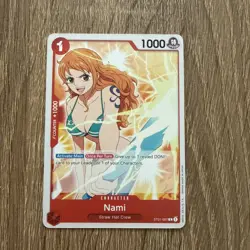 Nami Chara C Pre-Errata - NM - One Piece TCG - Starter Deck - ST01-007 - Image 1