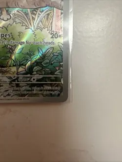 Meowth 106/094 Illustration Rare Phantasmal Flames NM Pokemon TCG - Image 4