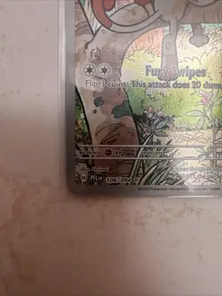 Meowth 106/094 Illustration Rare Phantasmal Flames NM Pokemon TCG - Image 5