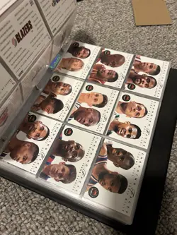 Bulk Lot Vintage 1990s NBA Cards Hoops Basketball Topps Skybox Binder 90s 400+ - Image 3