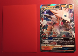 Pokemon Lycanroc GX SM14 Holo Black Star Promo Card 2017 (Sun & Moon) - Image 3
