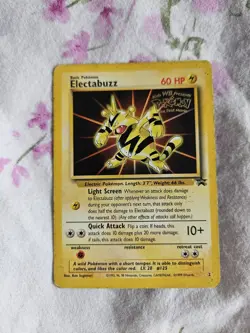Pokemon Electabuzz Black Star Promo 2 WOTC Card - Image 1