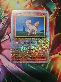Pokemon Ponyta Reverse Holo Legendary Collection Card 87/110 MP Condition - Image 1