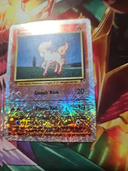 Pokemon Ponyta Reverse Holo Legendary Collection Card 87/110 MP Condition - Image 2