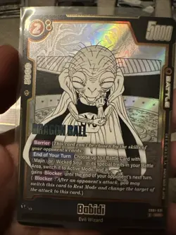 Dragon Ball Super Card Game Babidi SB01-031 Fusion World Manga SR Foil - Image 1